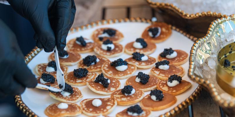 Treats served at MOHI Food and Wine festival
