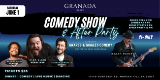 Grapes & Giggles Comedy Show Granada Theatre